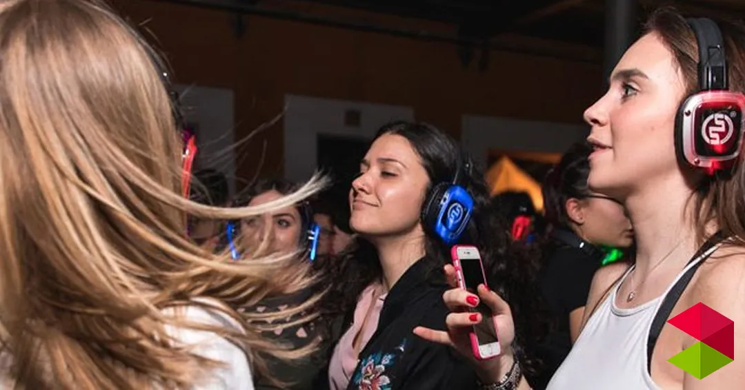 Eventos Santander Silent disco con los Dj Boppin Jimmy y Ari Karma