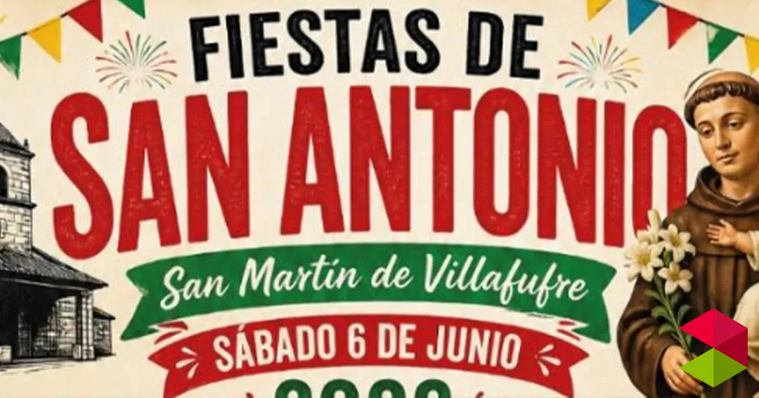 Programa Fiestas San Antonio San Martín de Villafufre 2026