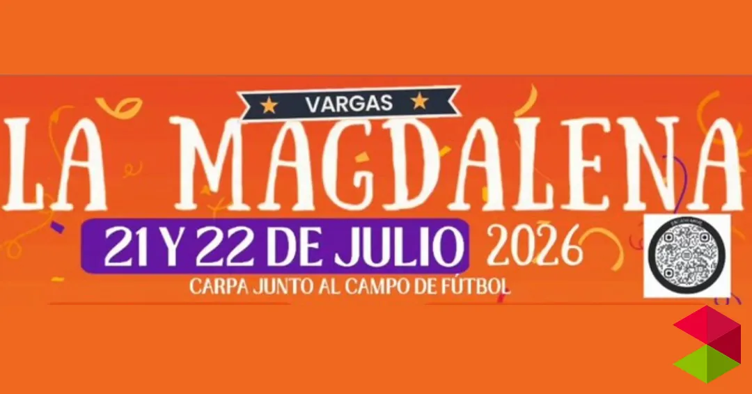 Programa fiesta La Magdalena Vargas 2026