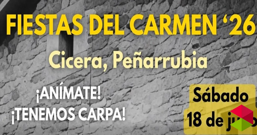 Programa El Carmen Peñarrubia 2026