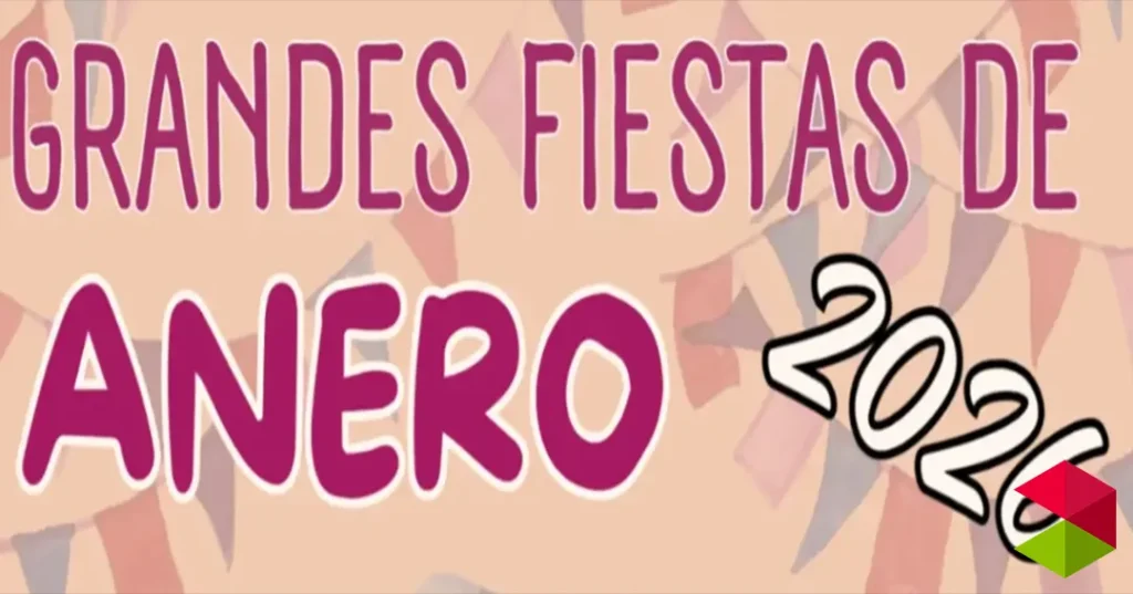 Programa fiestas de Anero 2026