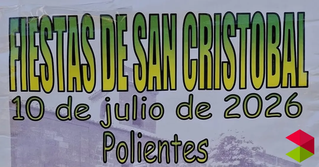 Programa fiestas de San Cristobal en Polientes