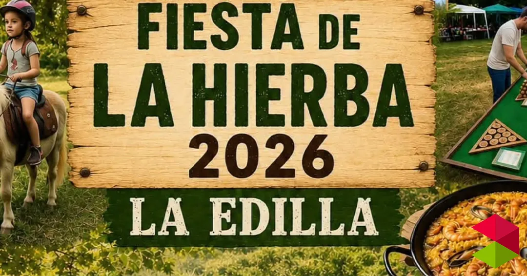 Programa fiesta de la hierba en La Edilla 2026