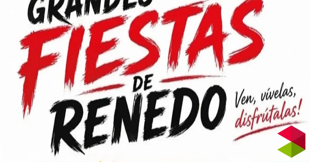 Programa fiestas de Renedo 2026