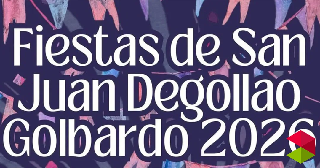 Programa fiestas de San Juan Degollao Golbardo 2026