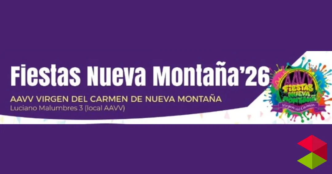 Programa fiestas Nueva Montaña (Santander) 2026