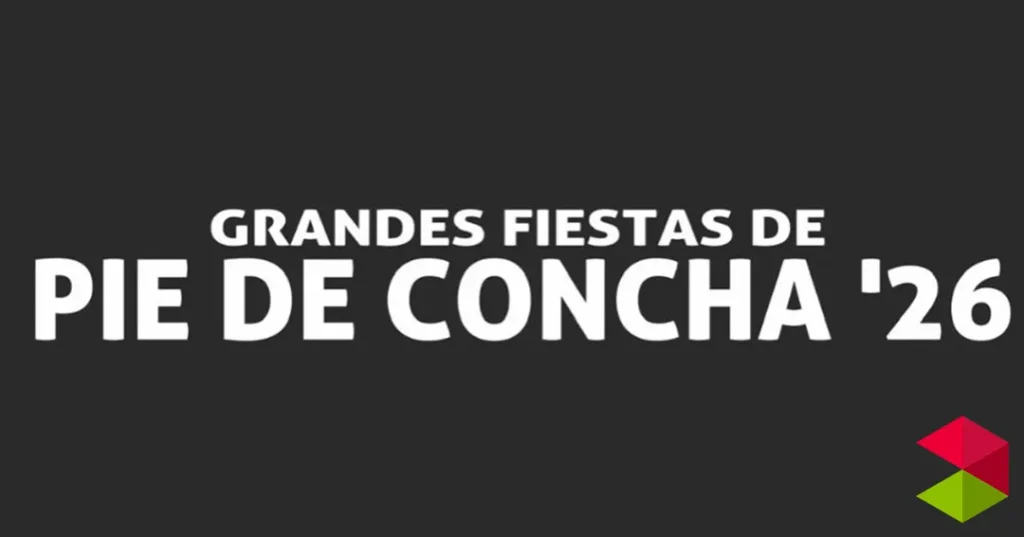 Programa fiestas de Pie de Concha 2026