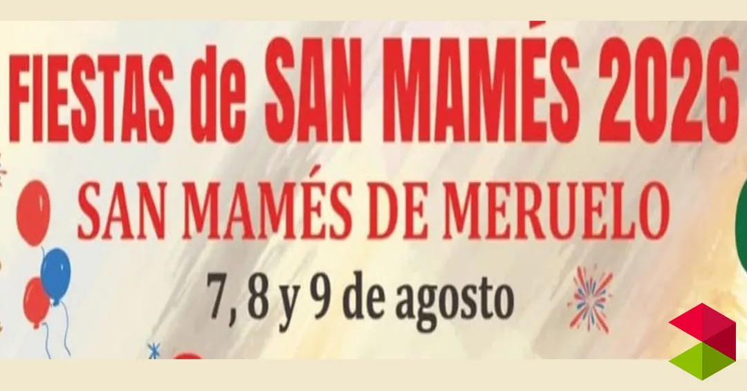 Programa fiestas San Mamés de Meruelo 2026