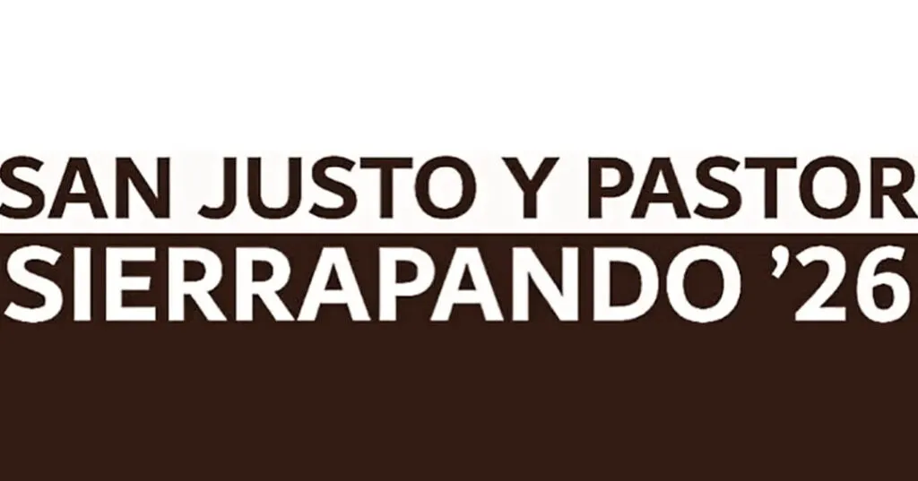 Programa fiestas de Sierrapando 2026