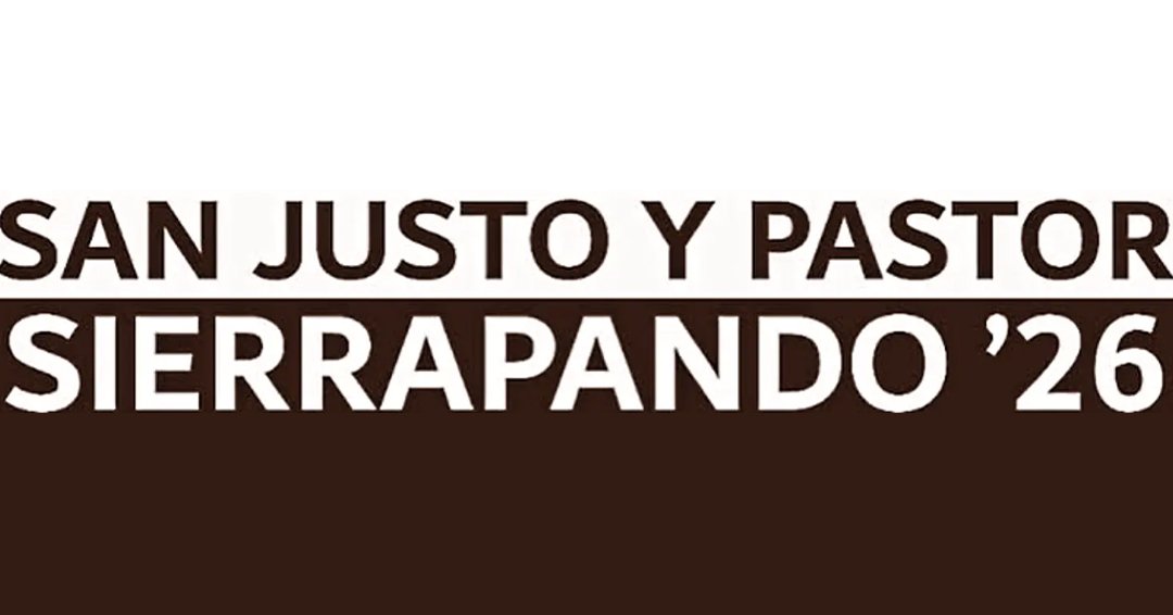 Programa fiestas de Sierrapando 2026