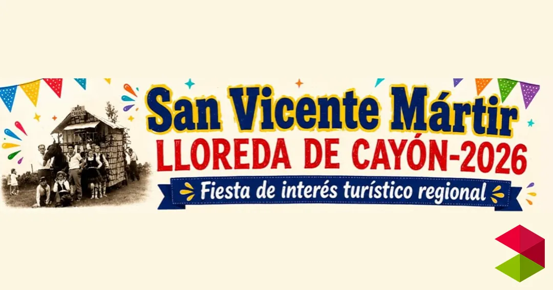 Programa fiestas de San Vicente Mártir en Lloreda de Cayón 2026
