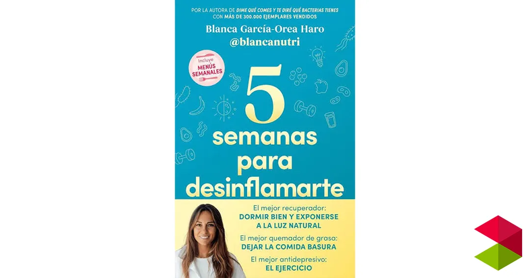 Eventos Santander Blanca García-Orea presenta el libro "5 semanas para desinflamarte"