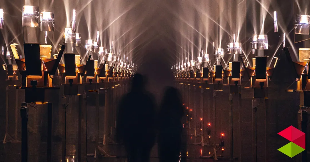 Lux Domus, instalación de arquitectura lumínica