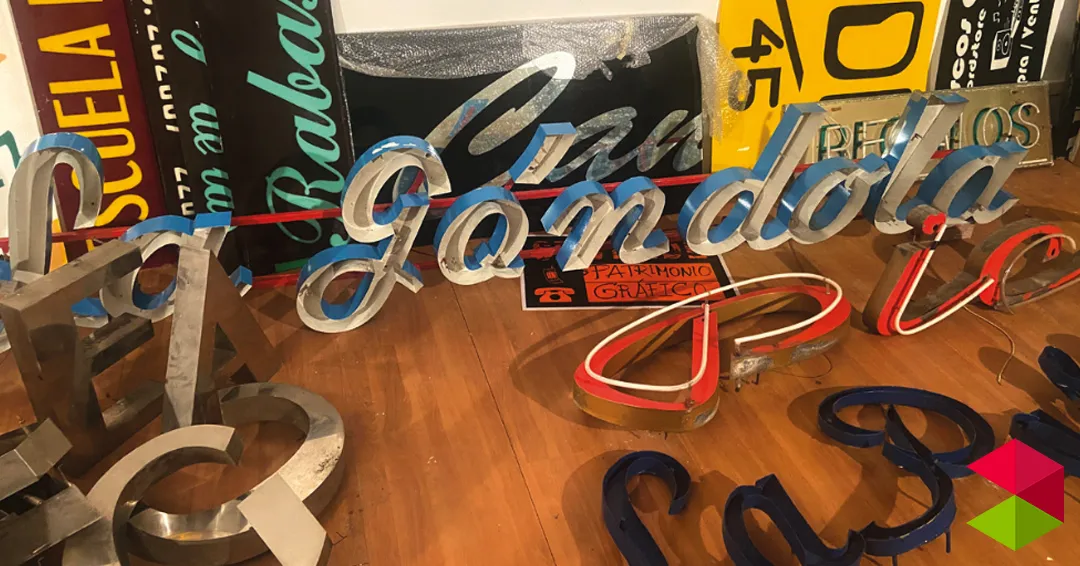 Eventos Santander "Tipografías lumínicas", instalación de luz y sonido