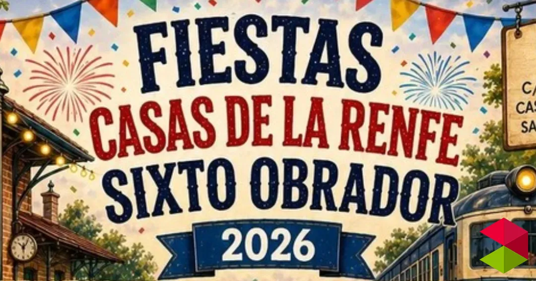Programa fiestas de Casas de la Renfe Sixto Obrador 2026