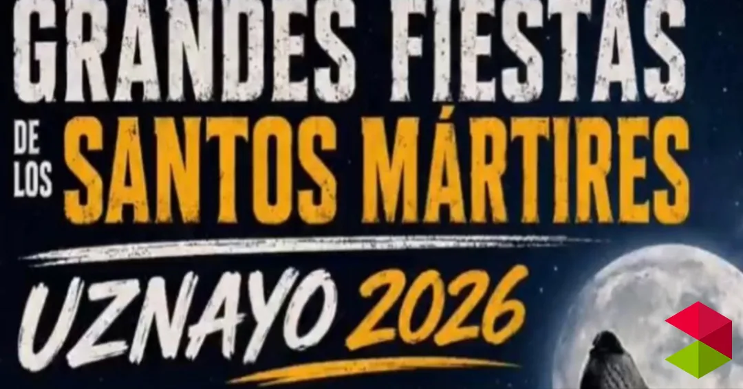 Programa fiestas Santos Mártires Uznayo 2026
